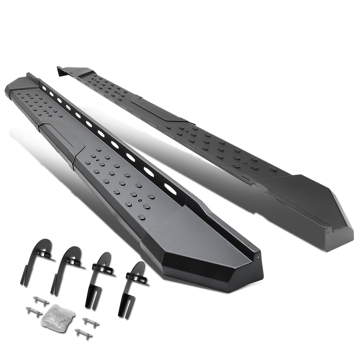 DNA Motoring 5" Nerf Bars For 0914 Ford F150 Crew Cab Aluminum Fits