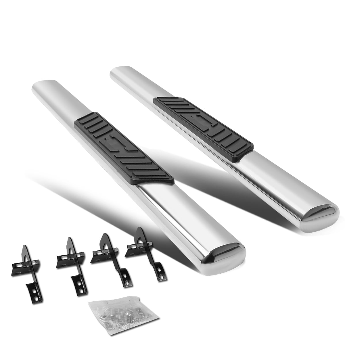 DNA Motoring 5" Nerf Bars For 1518 Ford F150/F250/F350 Standard Cab