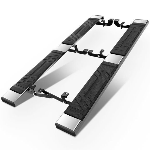 DNA Motoring 6.5" Side Step Nerf Bars Running Boards for 2014-2023 Jeep Cherokee