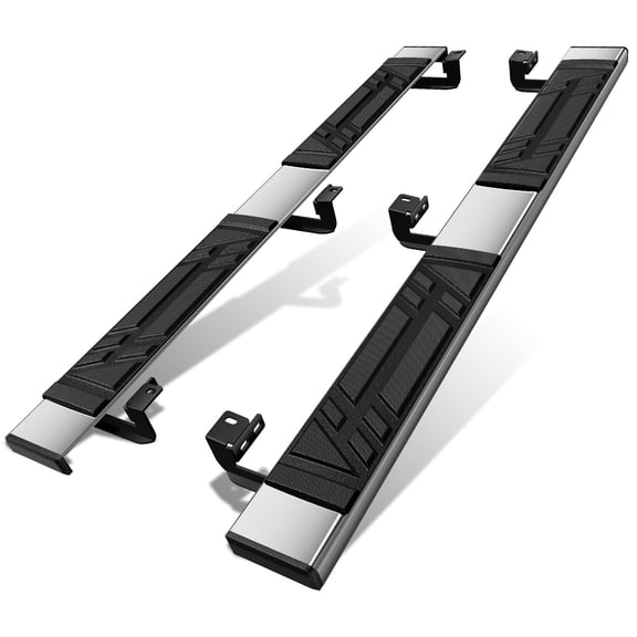 DNA Motoring 6.5" Side Step Nerf Bars Running Boards for 2020-2025 Ford Explorer Lincoln Aviator
