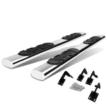 Motor-1 6" Stainless Steel Running Boards For 99-16 Ford F250/F350/F450 SD Crew Cab - Chrome