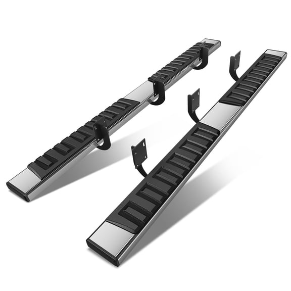 DNA Motoring 6" Side Step Nerf Bars Running Boards for 99-16 Ford F250-F450 Super Crew Cab