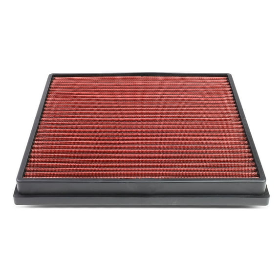 DNA Motoring AFPN-034-RD Buick Verano 2.0T / Chevy Cruze 1.8L Reusable & Washable Replacement High Flow Drop-in Air Filter (Red)