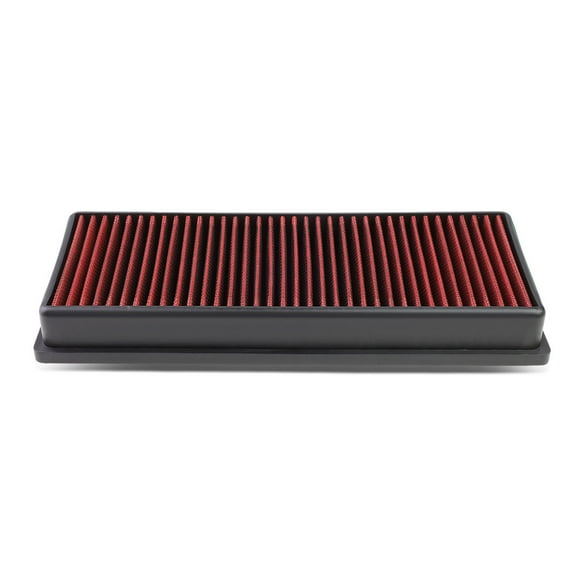 DNA Motoring AFPN-036-RD Audi A4 / A5 / Q5 Quattro 2.0T Reusable & Washable Replacement High Flow Drop-in Air Filter (Red)