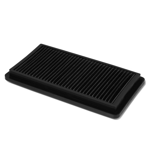 DNA Motoring AFPN-040-BK For 03-08 Mazda 6 / MPV Reusable & Washable Replacement High Flow Drop-in Air Filter (Black) 04 05 06