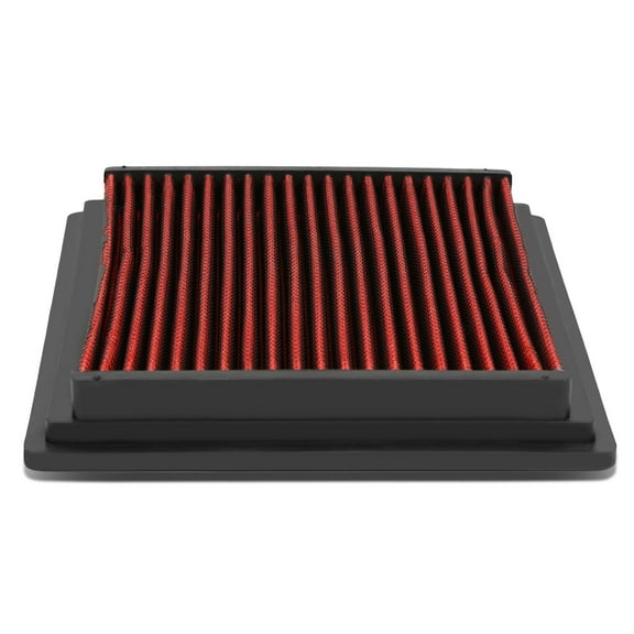 DNA Motoring AFPN-104-RD Ford Explorer / Sport Trac Reusable & Washable Replacement High Flow Drop-in Air Filter (Red) Fits select: 1998-2011 FORD RANGER, 1998-2001 MAZDA B2500
