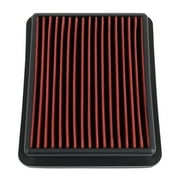 DNA Motoring AFPN-217-RD For 2018 to 2020 Honda Accord 1.5L Washable Drop-In Air Filter Panel Red 19