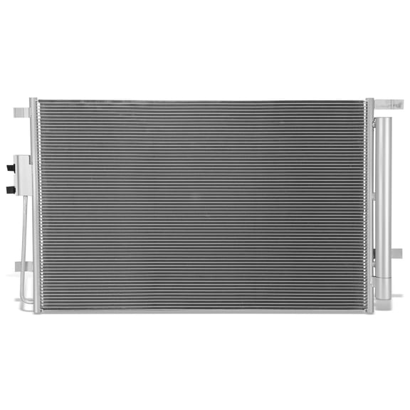 DNA Motoring Aluminum AC Condenser 30142 for 19-20 Hyundai Santa Fe 2.4L