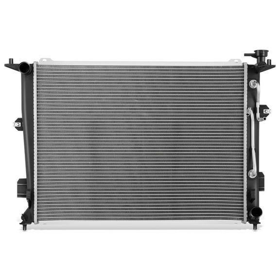 DNA Motoring Aluminum Core Cooling Radiator w/TOC 13472 for 12-16 Hyundai Equus V8 5.0L