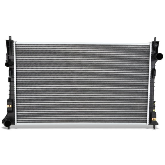 DNA Motoring Aluminum Core Radiator 13186 for 10-12 Taurus SHO Lincoln MKS 3.5L Turbo AT