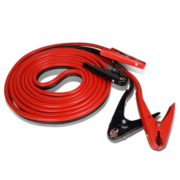DNA Motoring BBC-T6 20' Ft Heavy Duty 2 Gauge Battery Booster Cable Emergency Power Jumper 600 AMP