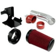 thumbnail image 1 of DNA Motoring CAI-950021-RD For 1999 to 2006 GMT800 V8 Truck/SUV 4" Aluminum Air Intake System (Red Filter / Silver Pipe / Black Heat Shield), 1 of 1