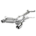 thumbnail image 1 of DNA Motoring For 09-20 Nissan 370Z Z34 Dual Muffler 4.5" Rolled Tip Racing Hi-Power Catback Exhaust System, 1 of 6