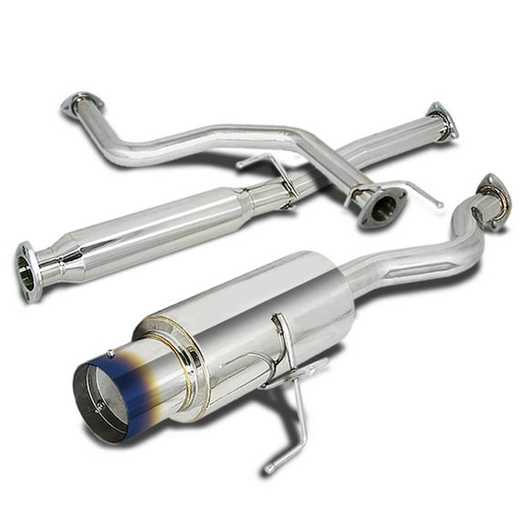 DNA Motoring 4.5" Catback Exhaust Muffler for 1994-2001 Acura Integra DC2 GSR Type-R