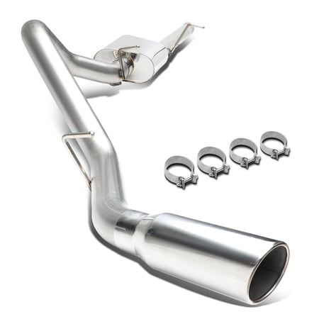 DNA Motoring For 09-13 Silverado Sierra 1500 Standard Cab Performance Catback Exhaust Muffler System