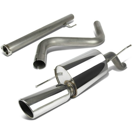 DNA Motoring CBE-CS12 For 2012 to 2014 Chevrolet Sonic Catback Exhaust System With 4" Muffler Tip 13