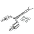 thumbnail image 1 of DNA Motoring CBE-CTSV09-62L For 2009 to 2014 Cadillac CTS V Sedan 6.2L Dual Muffler Catback Exhaust System + 4.5" OD Tips 10 11 12 13, 1 of 6