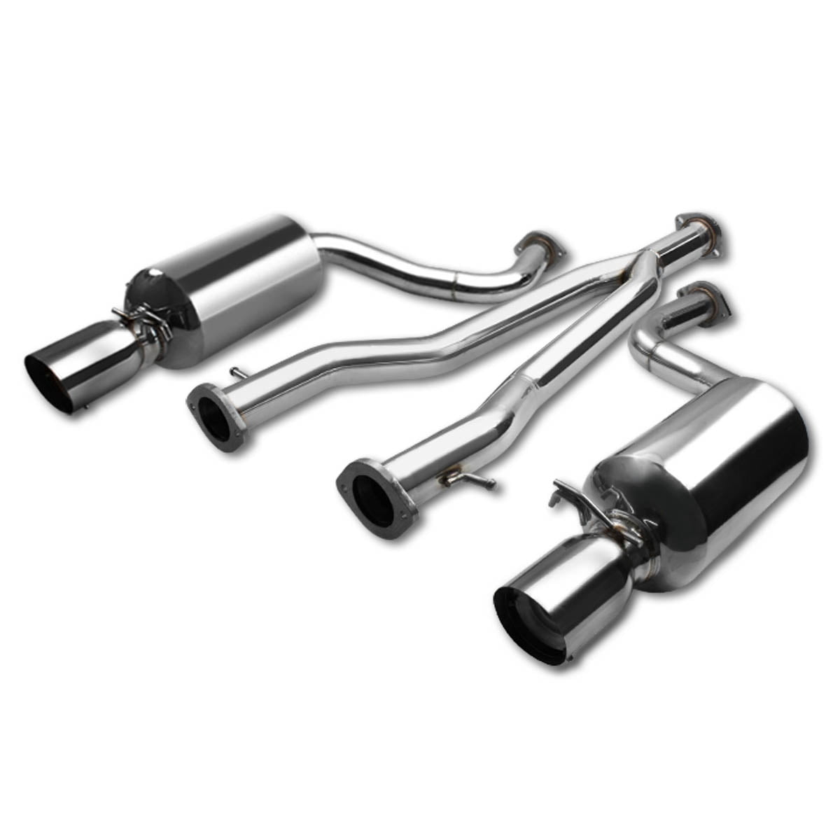 Northeastern Exhaust Stainless Steel Cat-Back Kit For 2004-2005 Toyota RAV4 2.4L