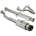 thumbnail image 1 of DNA Motoring CBE-HA94L4-BT For 1994 to 1997 Honda Accord Stainless Steel Catback Exhaust System 4.5" Muffler (Brunt Muffler Tip) CD 95 96, 1 of 1