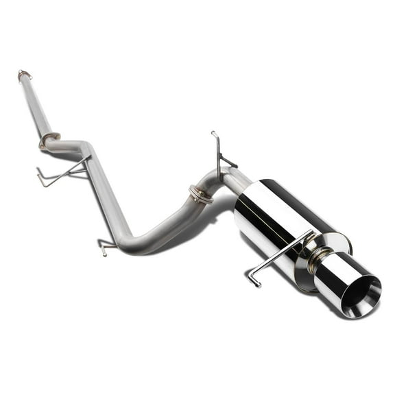 DNA Motoring For 98-02 Honda Accord F23 L4 Racing Cat-Back Exhaust System 4" Rolled Muffler Tip