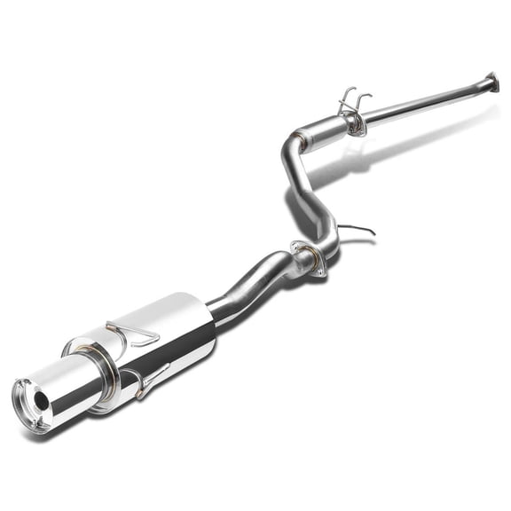 DNA Motoring For 2006-2011 Honda Civic DX LX EX Catback Exhaust System+4" Muffler Tip