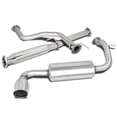 thumbnail image 1 of DNA Motoring CBE-HC88 for 1988 to 1991 Honda Civic Catback Exhaust System 4" Tip Muffler - ED 89 90, 1 of 1