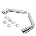 thumbnail image 1 of DNA Motoring For 10-15 Chevy Camaro 3.6L 6.2L 7.0L Performance Axle-Back Exhaust 4" Rolled Muffler Tip, 1 of 6