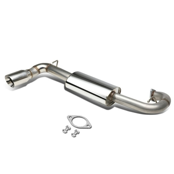 DNA Motoring CBE-MU-STC11-NRT For 2011-2016 Scion tC Stainless Steel Muffler Axleback Exhaust System 2nd gen