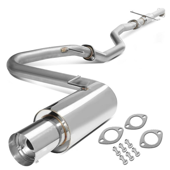 DNA Motoring For 05-10 Scion tC 2.4L Performance Cat-Back Exhaust System w/4" Muffler Tip