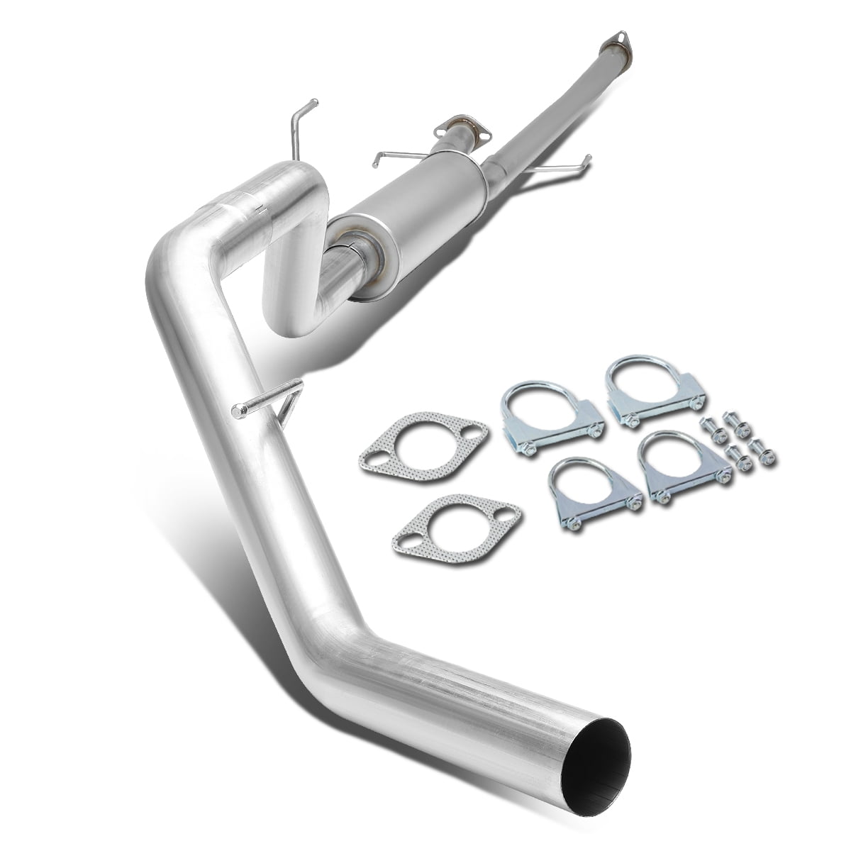 DNA Motoring CBE-TTU09-46L For 2009 to 2021 Tundra V8 2.5" Muffler Catback Exhaust System 10 11 12 13 14 15 16 17 18 19 20