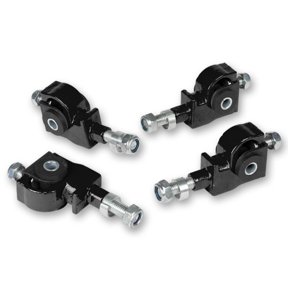 DNA Motoring CBK-F-HA90-BK For 90-01 Honda Accord/Civic/Del Sol/Prelude Steel Alloy Front Camber Kit (Black) - EC EE EF EG EJ CB BA BB Fits select: 1997-2001 ACURA 3.2TL, 1990-2001 ACURA INTEGRA