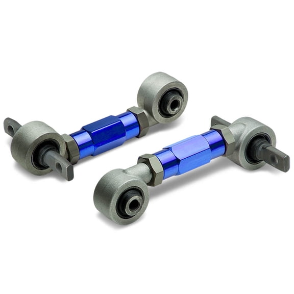 DNA Motoring CBK-R-HC88-BL For 88-00 Honda Civic & CRX Steel Alloy Rear Racing Camber Kits (Blue) - EE EF EG DC Fits select: 1990-2001 ACURA INTEGRA