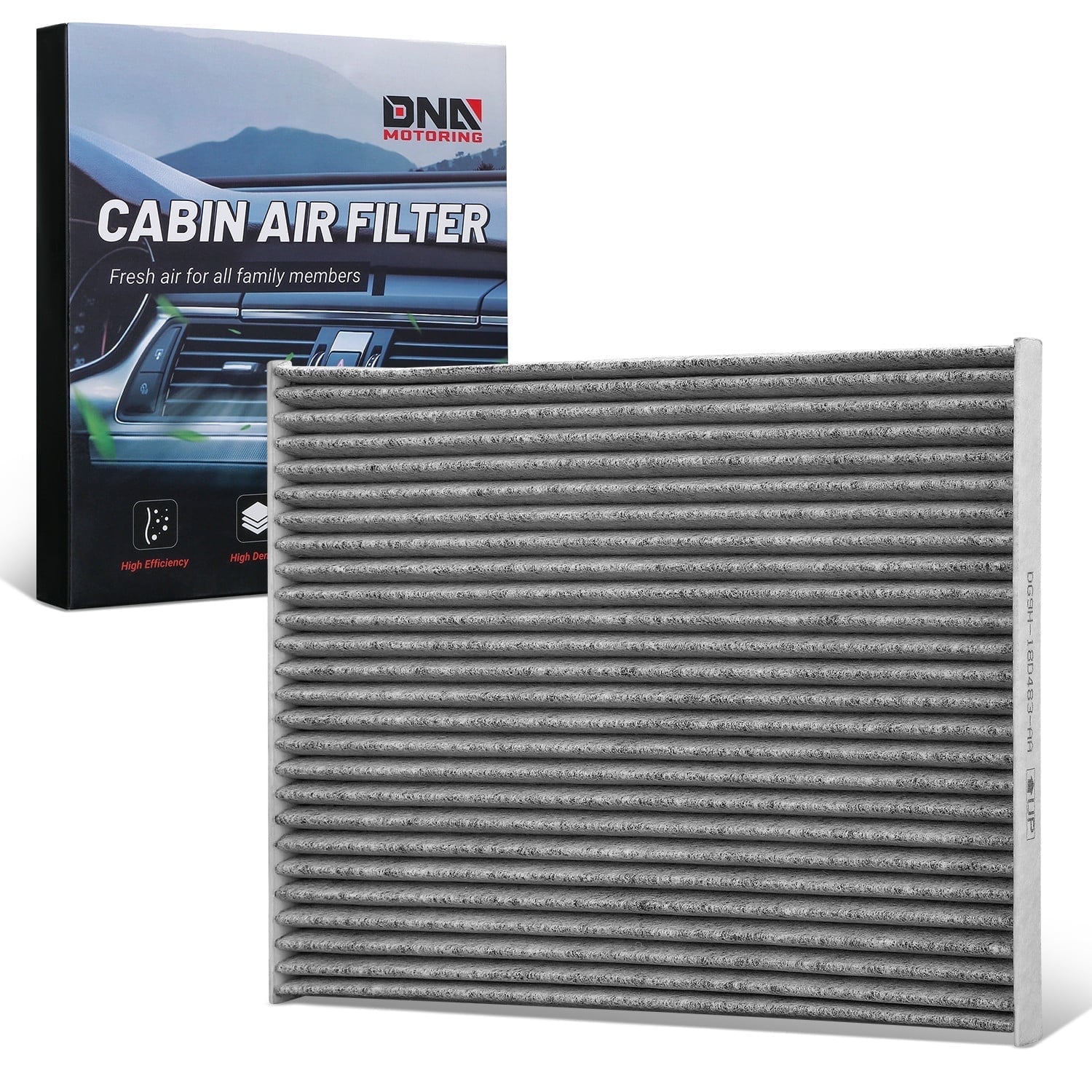 DNA Motoring Cabin Air Filter for 13-24 Ford Edge Fusion SSV Hybrid Lincoln Continental MKX MKZ Nautilus