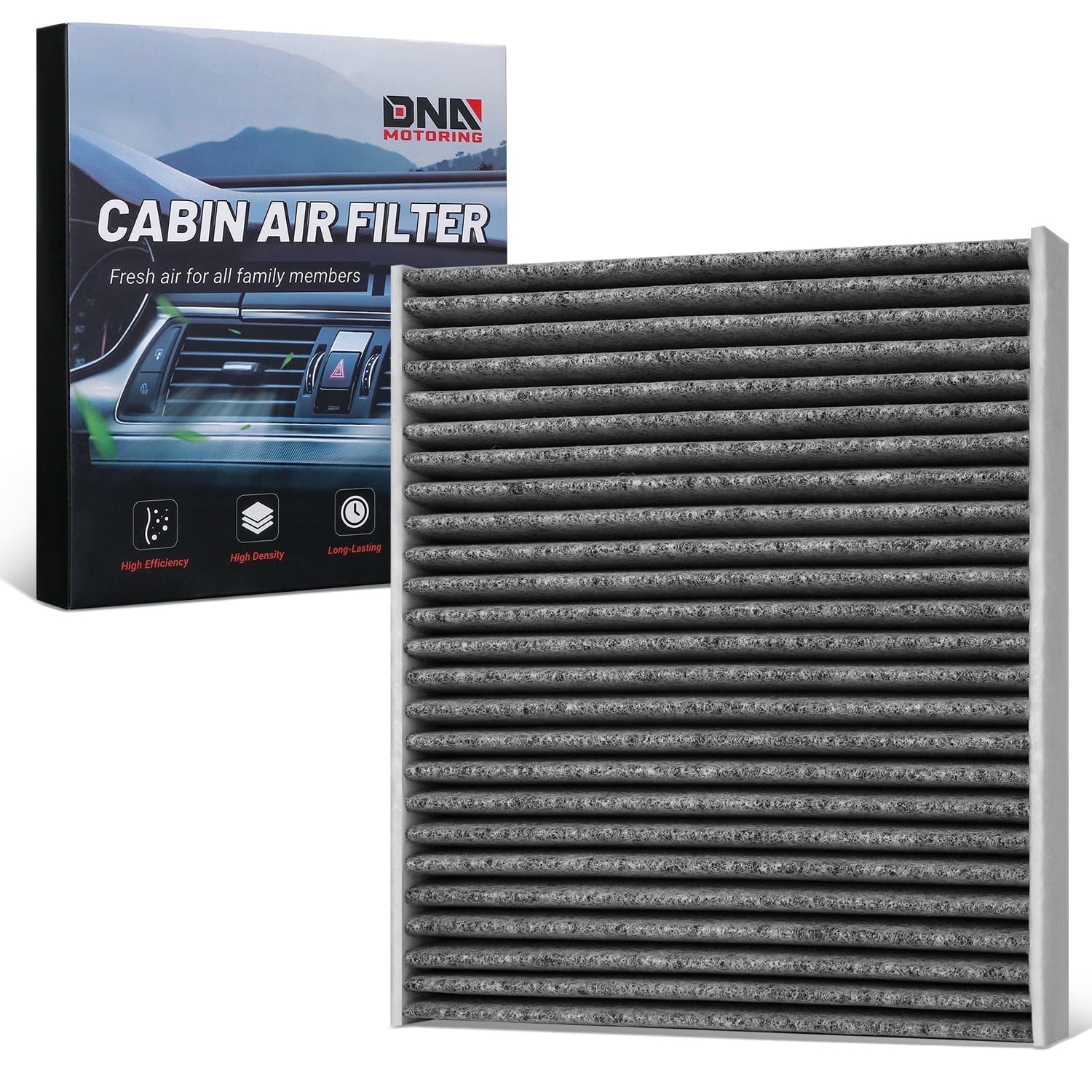 DNA Motoring Cabin Air Filter for 2016-2024 Lexus ES/NX/RX/UX-Series Mazda CX9 Subaru Ascent Toyota Avalon