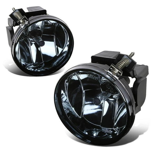 DNA Motoring For 01-04 Dodge Dakota Durango Smoked Lens Front Driving Fog Lights Replacement