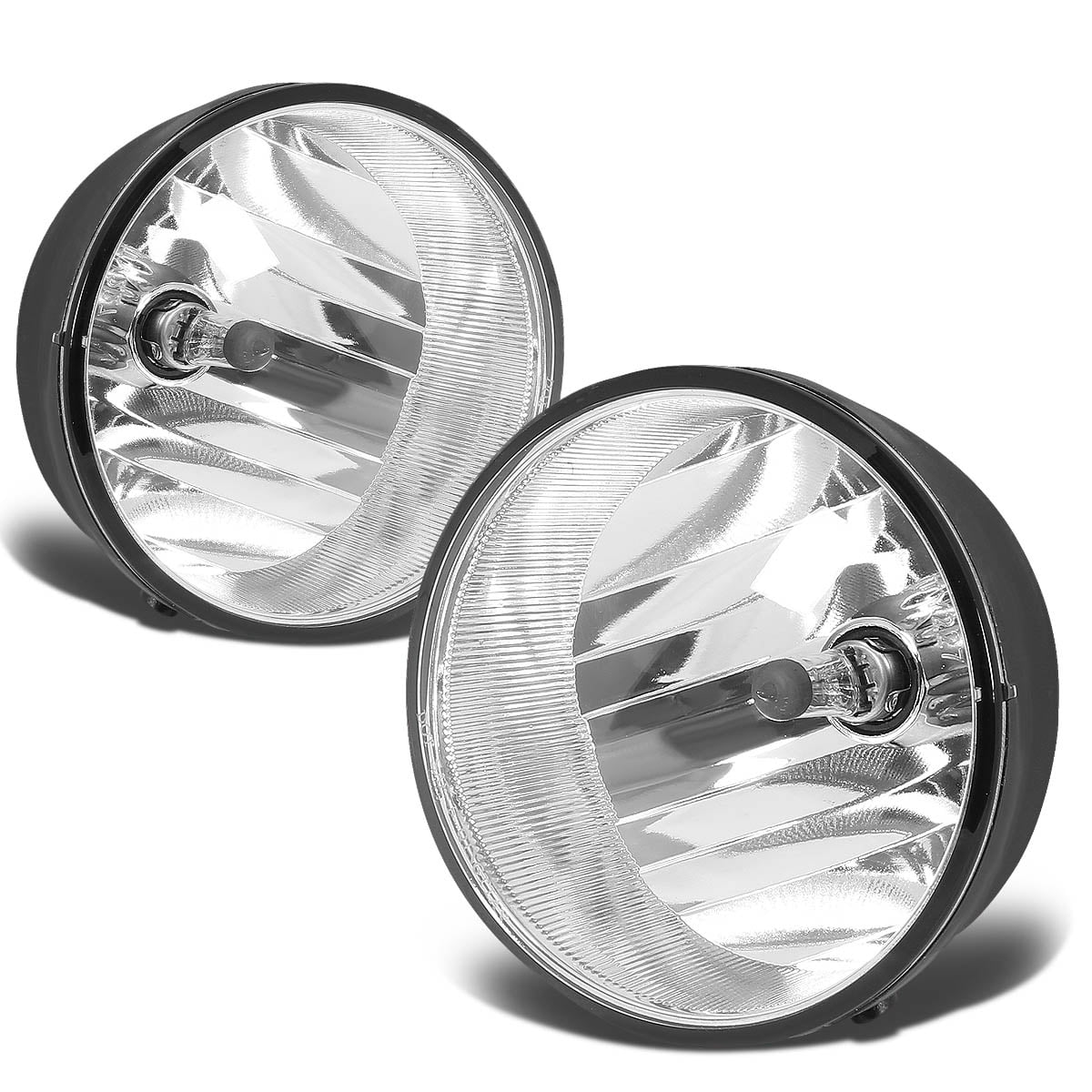 DNA Motoring FL-TTA05-CH For 2004 to 2016 Toyota Tacoma Fog Light Lamps+Switch & Blubs (Clear Lens) 05 06 07 08 09 10 11 12 13 14 15