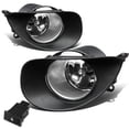 thumbnail image 1 of DNA Motoring FL-TYAR063D-CH For 2006 to 2008 Toyota Yaris Hatchback XP90 Pair Bumper Driving Fog Lights + Wiring Kit + Switch (Clear Lens) 07, 1 of 3