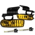 thumbnail image 1 of DNA Motoring For 99-02 Chevy Silverado 00-06 Suburban Tahoe Amber Yellow Lens Bumper Fog Light Lamps Pair, 1 of 7