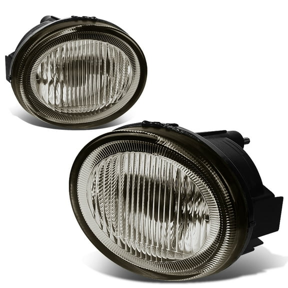DNA Motoring FL-ZTL-166-SM For 2002 to 2003 Nissan Maxima A33 Pair Bumper Driving Fog Light Lamp Smoked Lens