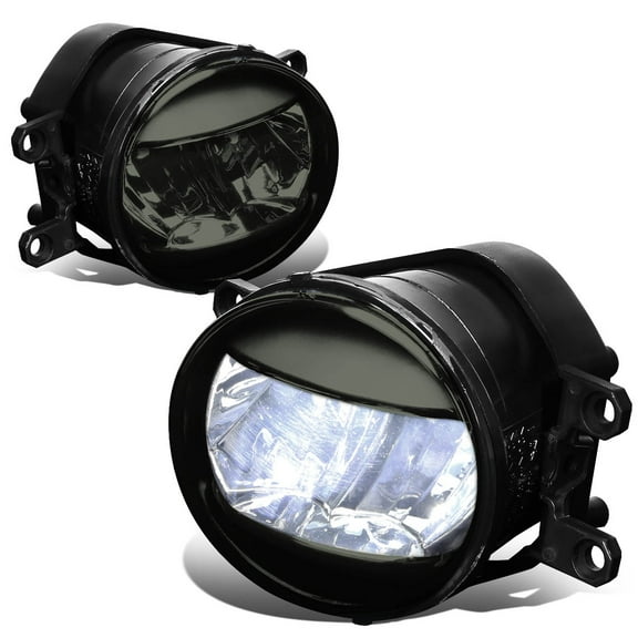 DNA Motoring FL-ZTL-172-SM For 2006 to 2013 Toyota Avalon/Camry/Toyota Corolla LED Fog Light Lamp Matrix/Prius/RAV4 Lexus GS350/GS450h/LX570/RX450h Smoked 07 08 09 10 11 12