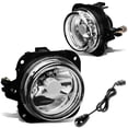 thumbnail image 1 of DNA Motoring FL-ZTL-219-CH For 2002 to 2008 Mitsubishi Eclipse/Galant Pair Bumper Driving Fog Light Lamp+Switch Clear Lens 03 04 05 06 07, 1 of 4