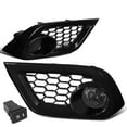 thumbnail image 1 of DNA Motoring For 16-18 Scion Toyota Corolla iM Smoked Lens Fog Light Lamp w/Bezel Cover Wiring Harness Switch, 1 of 6