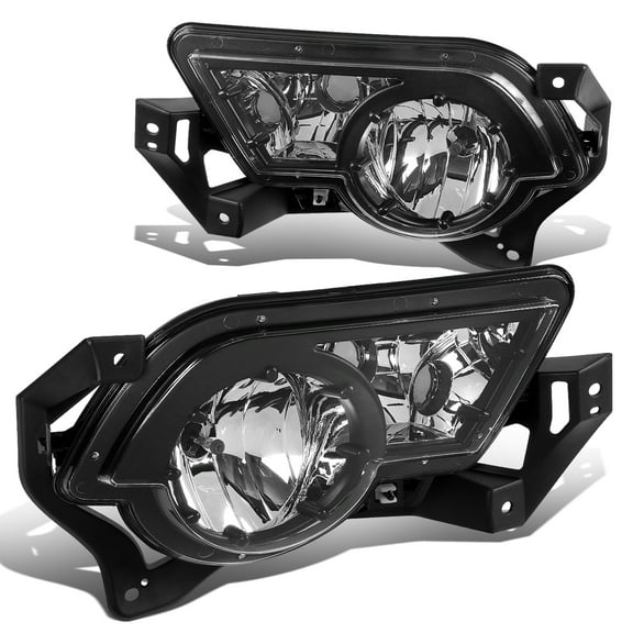 DNA Motoring For 02-06 Chevy Avalanche 1500 2500 w/Cladding Chrome Clear Bumper Fog Light Lamps Pair