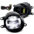 thumbnail image 1 of DNA Motoring FL-ZTL-368-SM For 2006-2020 Is250 Lx570 Camry Corolla Black Housing Smoked Lens Full LED Fog Light Lamps, 1 of 6