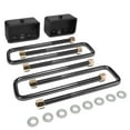 thumbnail image 1 of DNA Motoring FLLK-CH-R-003 For 1999-2022 Silverado Sierra 1500 Carbon Steel Leaf Spring Mount Style Rear 3" Leveling Kit Lift Blocks, 1 of 5