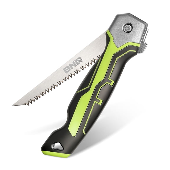 DNA Motoring Foldable Wallboard Plywood PVC Drywall Hand Jab Saw w/ Lockback & Soft Grip