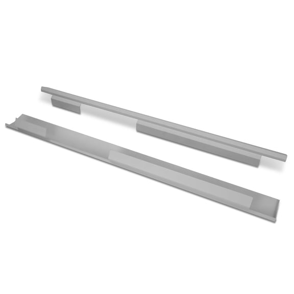 DNA Motoring For 2002-2007 Jeep Liberty 4-Door Slip On Rocker Panels Stamped Steel Pair L+R