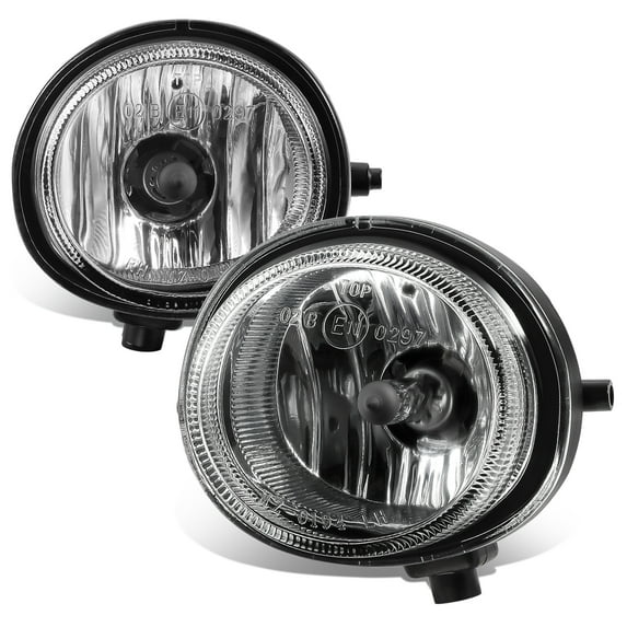 DNA Motoring For 2007 to 2009 Mazda 2 3 5 6 Speed6 MPV RX8 MX5 CX7 CX9 CX5 MX5 MIATA Pair Front Bumper Driving Fog Light Lamps Clear Lens 08 FL-ZTL-355-CH