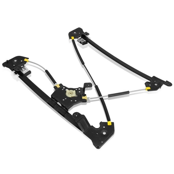 DNA Motoring Front Left Driverside Power Window Regulator Without Motor for 2004-2008 Ford F150 Lobo Mark LT Crew Standard Cab