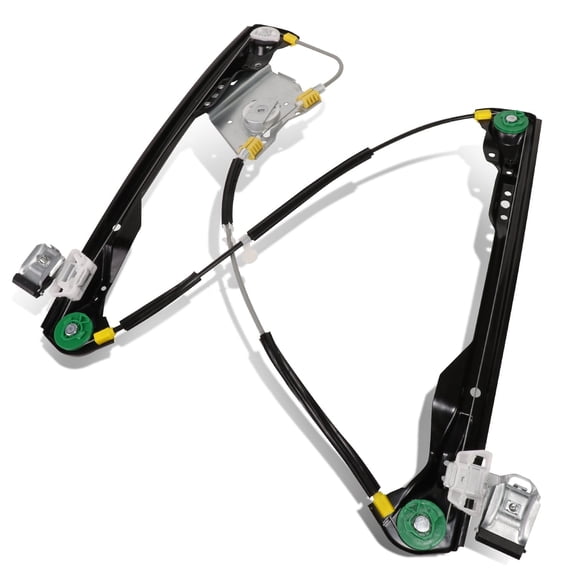 DNA Motoring Front Passenger Side Power Window Regulator for 2000-2007 Focus 4D 5D